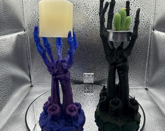 3D Printed Skeleton Hand (Candle Holder)