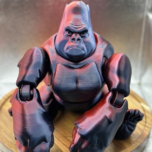 3D Printed Gorilla