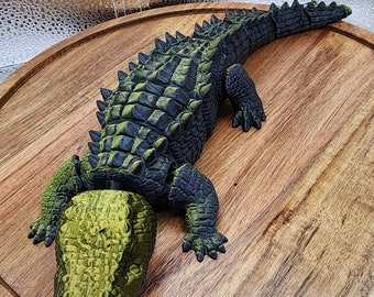3D Printed Prehistoric Crocodile