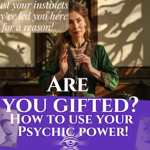 Unlock Spiritual Abilities: Are you gifted? Open Your Third Eye, Learn Psychic Powers and Develop Clairvoyant Gifts & Remote Viewing