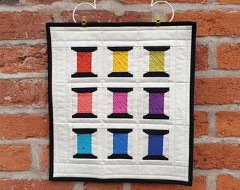 Spools of Thread Foundation Paper Piecing Pattern - Etsy