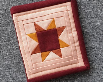 Nifty Needlebook PDF Pattern: 4 Cover Options and 2 Inner Pocket options, patchwork project