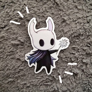 Hollow Knight Vinyl Stickers | Delicate Flower | Waterproof sticker