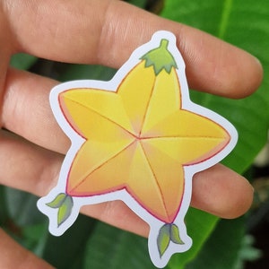 Kingdom Hearts Vinyl Stickers | Paopu Fruit | Waterproof sticker
