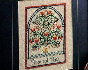 Peace and Plenty, Counted Cross Stitch Pattern, Leisure Arts 83091