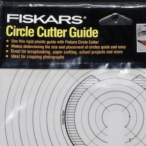 Fiskars Circle Cutter Guide 9389 New Unopened 