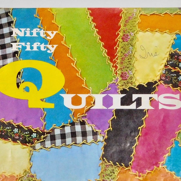 Nifty Fifty Quilts, 50 Quilt Patterns 1974 Traceable Templates and Instructions