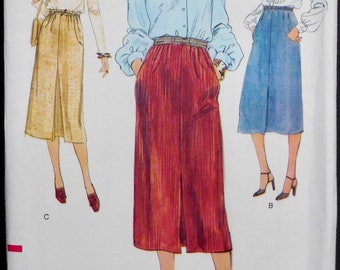 Misses Skirts Very Easy Vogue Sewing Pattern 7190 size 10 UNCUT Vintage 1978