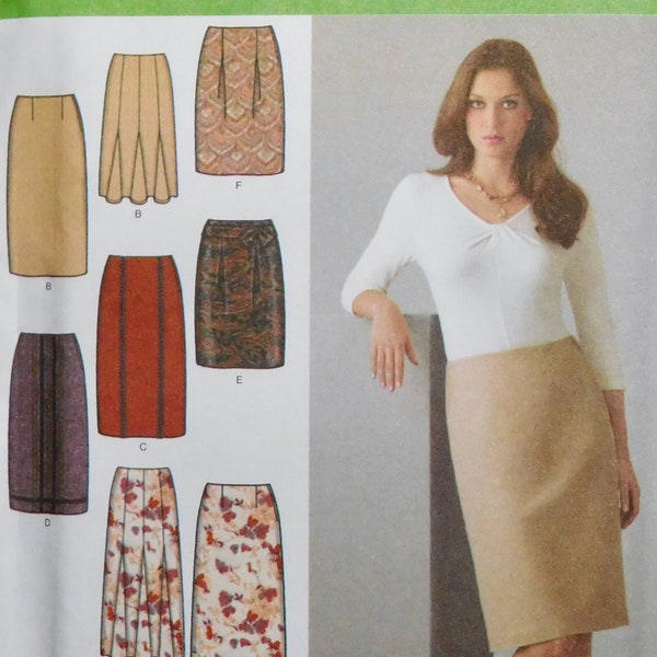 Misses Skirts in 3 Lengths with Variations Simplicity Pattern 4038 sizes 6 8 10 12 14 UNCUT