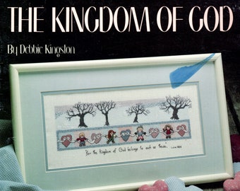 The Kingdom of God, Cross Stitch Patterns by Debbie Kingston, Leisure Arts 931