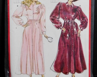 Zip Front Robe Pattern - Etsy