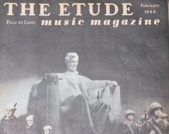 THE ETUDE Music Magazine February 1944