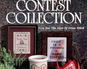 Leisure Arts Contest Collection, Counted Cross Stitch Patterns 1993