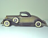 AM Transistor Radio Vintage Toy Car 1931 Green Rolls Royce