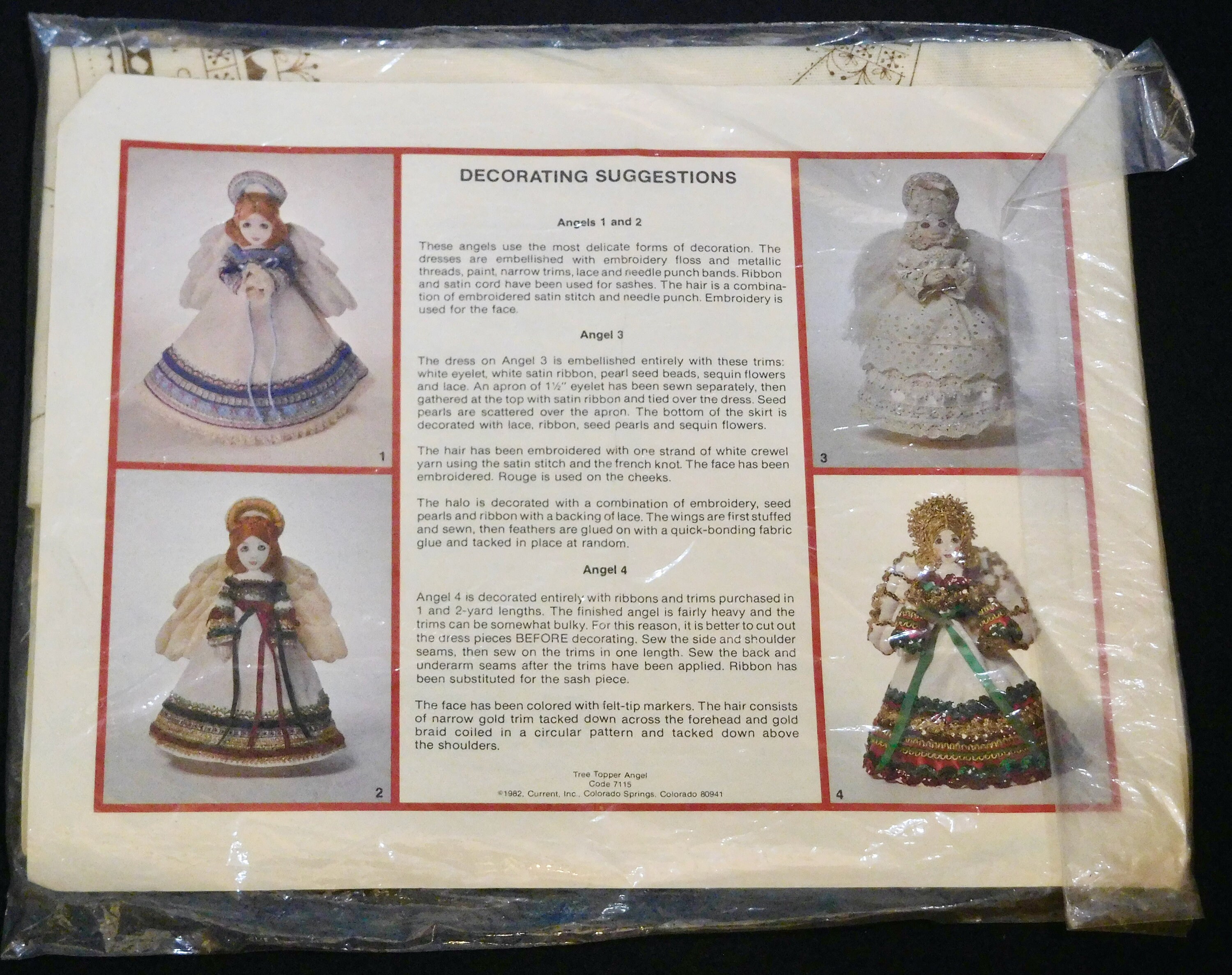 Angel Tree Topper Kit 71157 Current Etsy