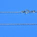 24 inch Sterling Silver 1.8 mm Ball Pendant Chain Jewelry Supply Necklace