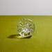 Vintage Large Heavy Cut Crystal Round Decanter Stopper