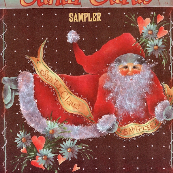 Santa Claus Sampler Book 6 by Elaine Thompson, Acrylic Painting Patterns