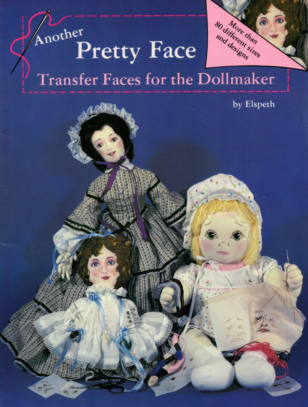 Another Pretty Face Transfer Faces for the Dollmaker by Etsy