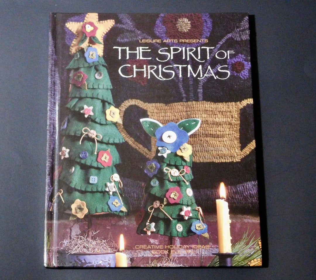 The Spirit of Christmas Crafting Patterns Book 1997 Leisure - Etsy