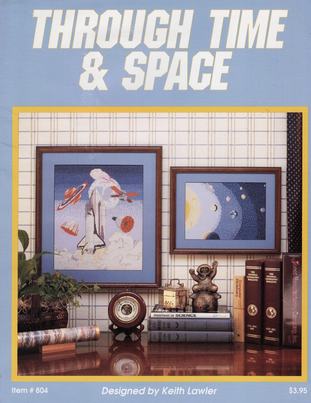 Through Space & Time Cross Stitch Patterns by Keith Lawler, Just Cross