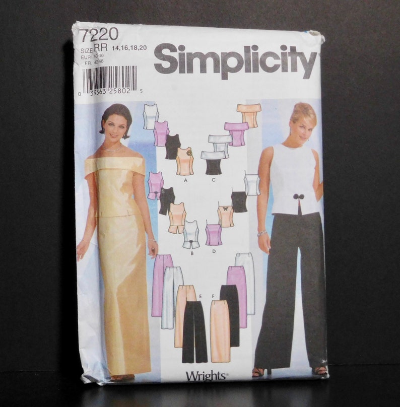 evening wear tops and pants
