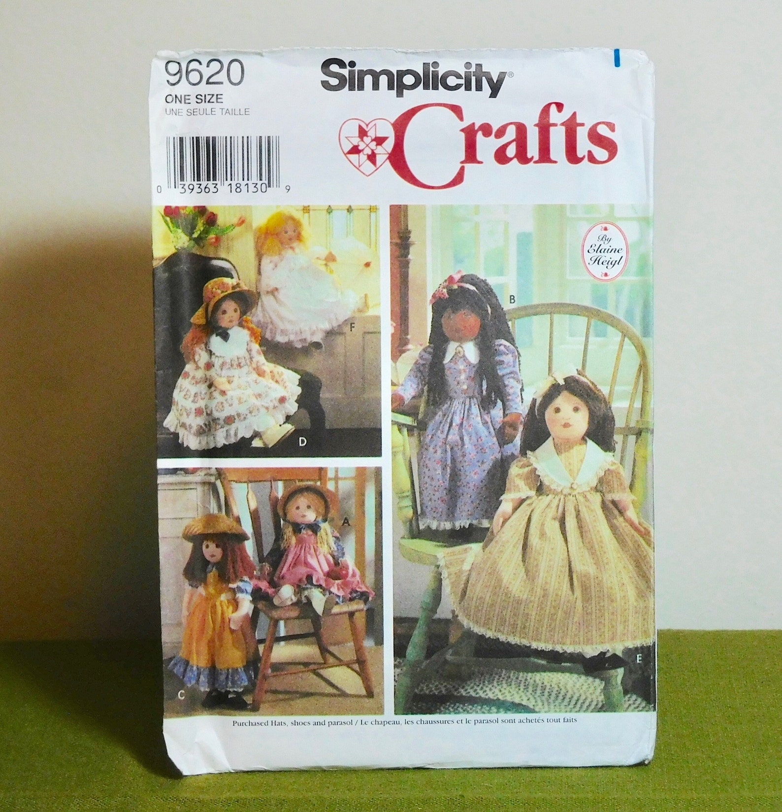 Simplicity Crafts Soft Doll and Clothes Pattern 9620 Dress - Etsy