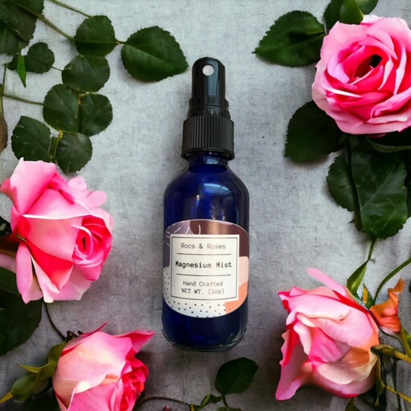 Organic Rose Water Magnesium Mist