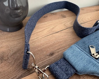 Sac banane en jeans taille L