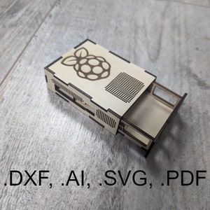 Wooden Case for Raspberry Pi 4 Model B (Cutting Files)