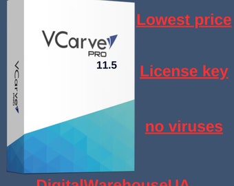 VCarve Pro 11.5 / Chiave di licenza / Macchina CNC / CNC