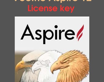 Vectric Aspire 12 / Clave de licencia / Versión completa / Enrutamiento CNC / Paquete de imágenes prediseñadas