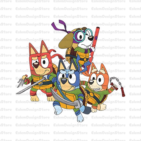 Ninja Turtle Clipart - Etsy