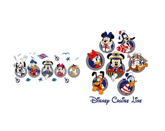 Disney Mickey And Friends Cruise Line Custom Svg, Disney Cruise Png, Disney Family Trip Png, Cruise Birthday Png, Cruise Squad Png