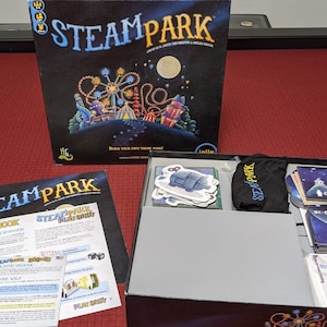 Steam Park / Inserto de juego de mesa / Organizador
