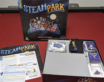 Steam Park | Board Game Insert | Organizer