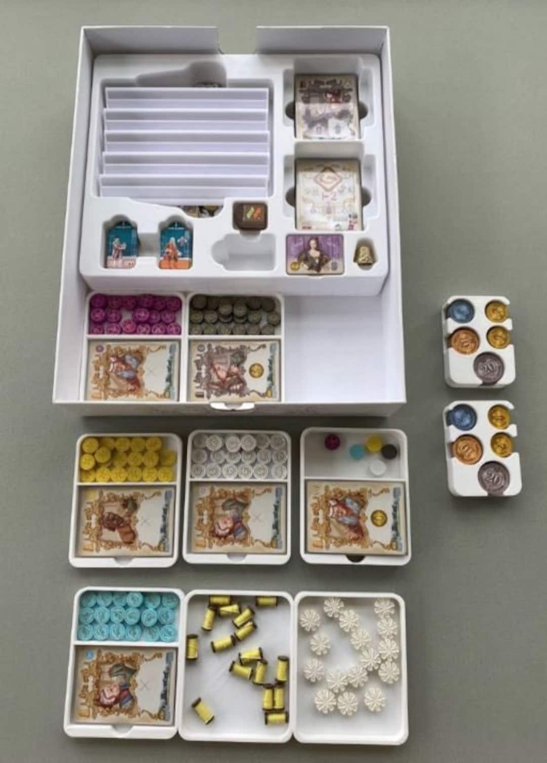 Rococo Deluxe | Board Game Insert | Organizer - Etsy