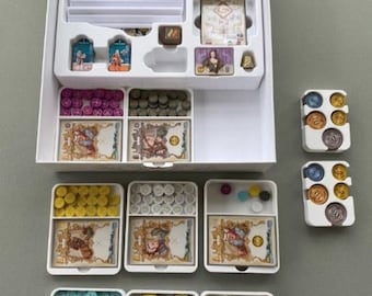 Rococo Deluxe | Board Game Insert | Organizer