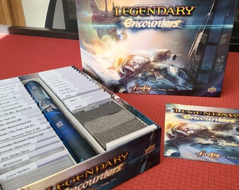 Encontros Lendários - Firefly | Inserção de jogo de tabuleiro | Organizador