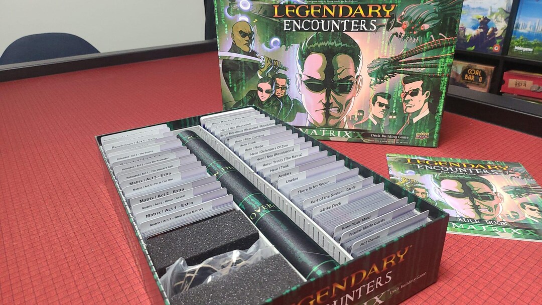 Legendary Encounters - Matrix | Board Game Insert | Organizer - Etsy