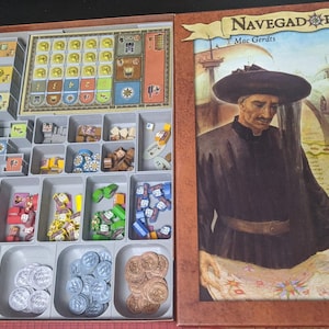 Navegador | Board Game Insert | Organizer