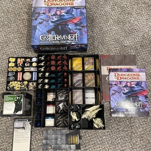 D&D - Schloss Ravenloft | Brettspiel Einlage | Organisator