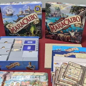 Maracaibo + Uprising | Board Game Insert | Organizer