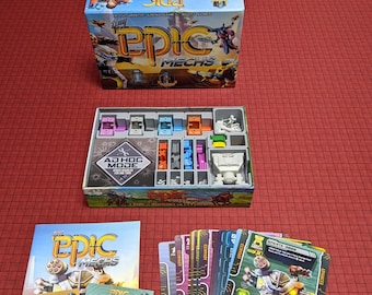 Tiny Epic Mechs (non ufficiale) / Inserto per gioco da tavolo / Organizzatore