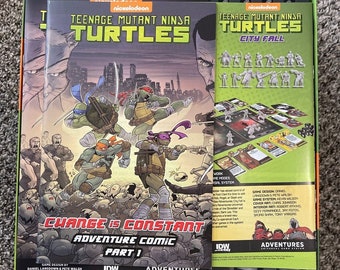TMNT - Change is Constant / Cityfall | Board Game Insert | Organizer