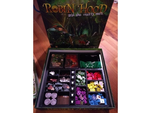 Robin Hood & the Merry Men | Board Game Insert | Organizer