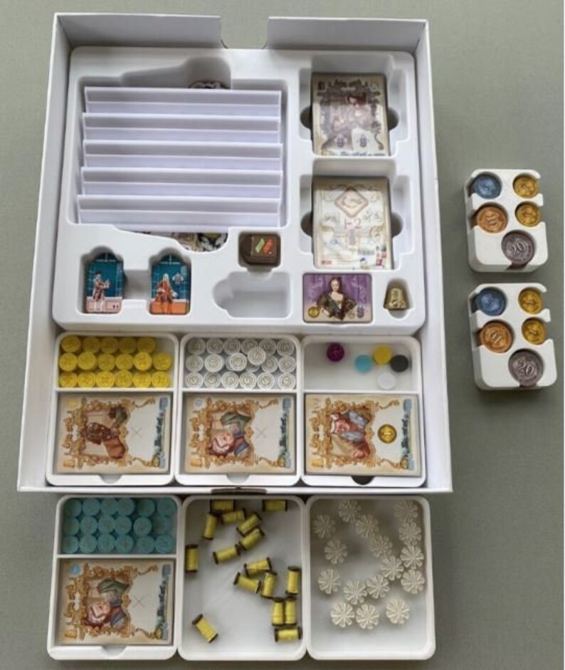 Rococo Deluxe | Board Game Insert | Organizer - Etsy
