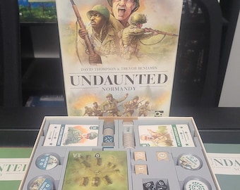 Indomptables - Normandie | Insert de jeu de société | Organisateur