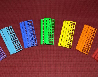 Space Base Resource Track Overlays  | Board Game Insert | Organizer