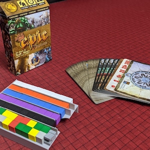Ultra Tiny Epic Kingdoms | Board Game Insert | Organizer